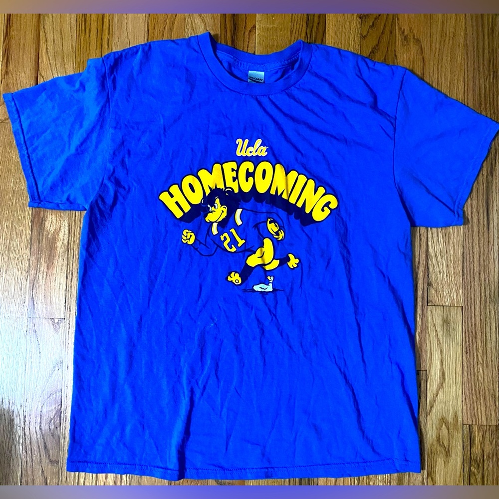 UCLA Bruins Homecoming Game 2021 Official Football T-Shirt Large RARE